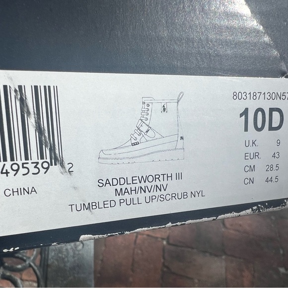 Ralph Lauren’s men’s boot saddleworth lll 10D new - Picture 9 of 13